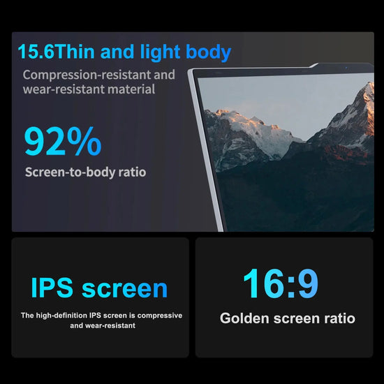 15.6 inch Intel Core i7 6500U Windows 11 Pro Laptop Computer 16GB DDR4 512GB 1TB SSD Portable Notebook PC Gamer Gaming Laptops BABEL.FASHION