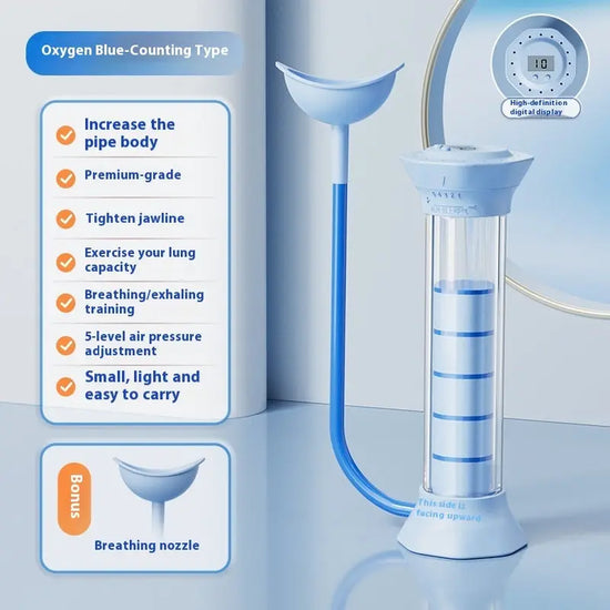 Abdominal Breathing Trainer Breathing Dumbbell Co-babel-fashion