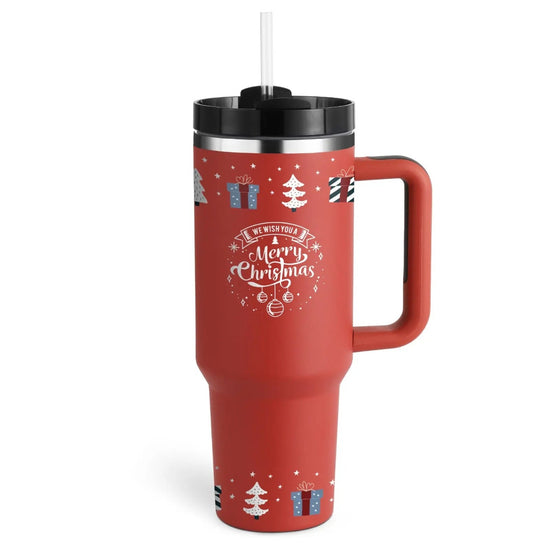 MUG Cup With Handle Portable 1200ML - Christmas Red B / 1200ML - BABYLON FASHION BABEL.FASHION power by FashionBrandsTop.com