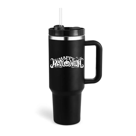 MUG Cup With Handle Portable 1200ML - Halloween Cream black / 1200ML - BABYLON FASHION BABEL.FASHION power by FashionBrandsTop.com