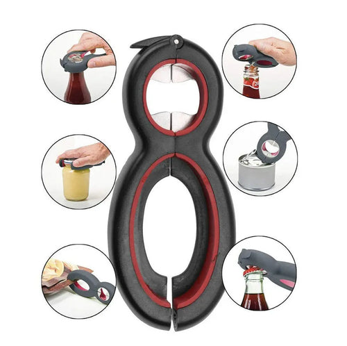 Multifunctional Plastic Bottle Opener Creative Kitchen Gadget