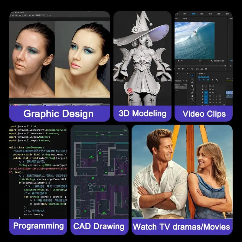 New 15.6" Inch Laptop, Windows 11 Pro N5095 1920x1080 32GB+2048 GB Fingerprint Unlock,Backlit Keyboard,Portable Office Notebook BABEL.FASHION