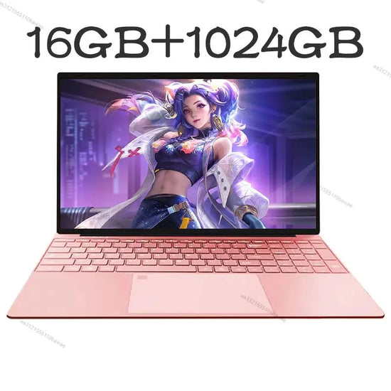 New 15.6" Inch Laptop, Windows 11 Pro N5095 1920x1080 32GB+2048 GB Fingerprint Unlock,Backlit Keyboard,Portable Office Notebook BABEL.FASHION