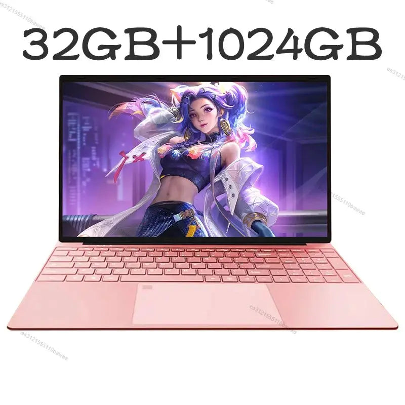 New 15.6" Inch Laptop, Windows 11 Pro N5095 1920x1080 32GB+2048 GB Fingerprint Unlock,Backlit Keyboard,Portable Office Notebook BABEL.FASHION