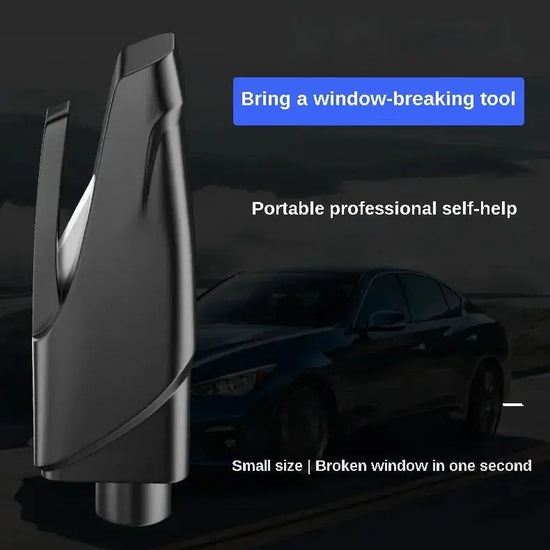 Safety Hammer Car Emergency Rescue Kit Key Chain Knife Life Saving Seat Belt Cutter Window Breaker Glass Emergency Hammer BABEL.FASHION