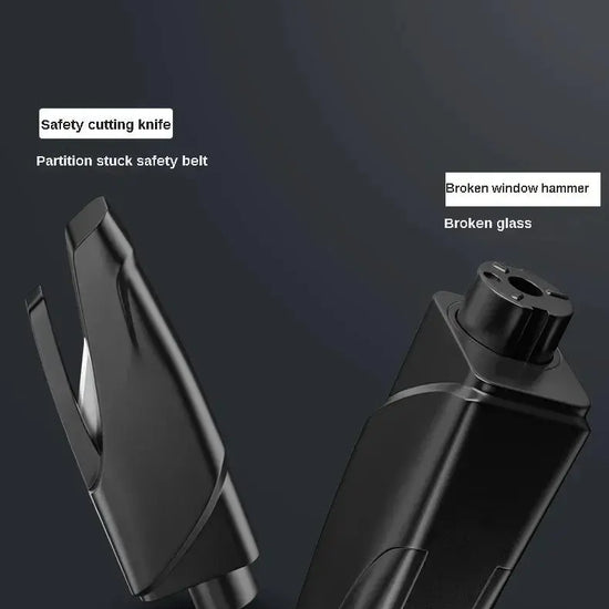 Safety Hammer Car Emergency Rescue Kit Key Chain Knife Life Saving Seat Belt Cutter Window Breaker Glass Emergency Hammer BABEL.FASHION