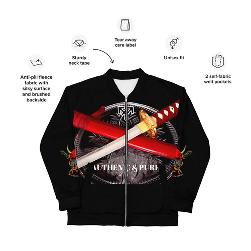 Samurai Spirit  Unisex Bomber Jacket!