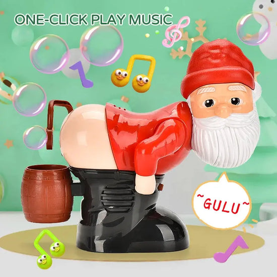 Santa Claus Bubble With Light Music BABYLON FASHION
