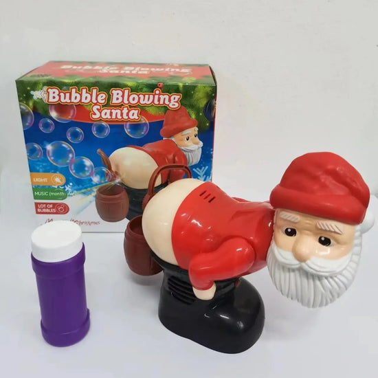 Santa Claus Bubble With Light Music BABYLON FASHION