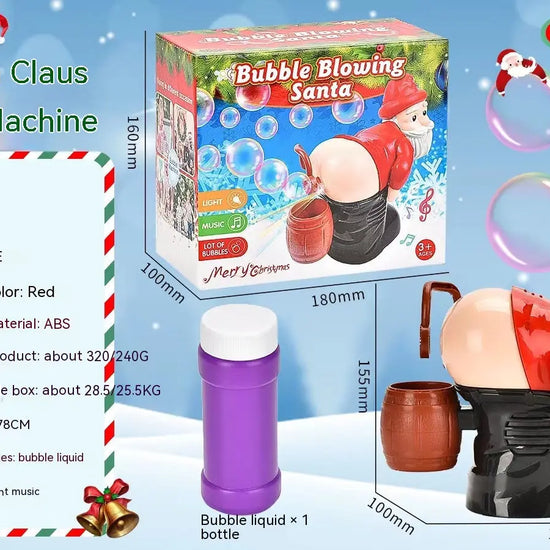 Santa Claus Bubble With Light Music BABYLON FASHION