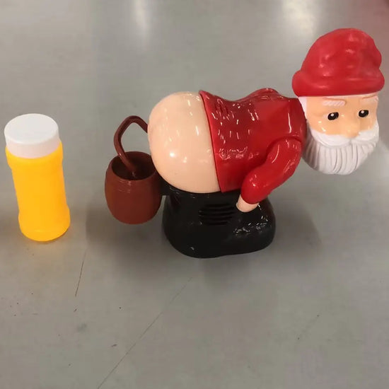 Santa Claus Bubble With Light Music BABYLON FASHION