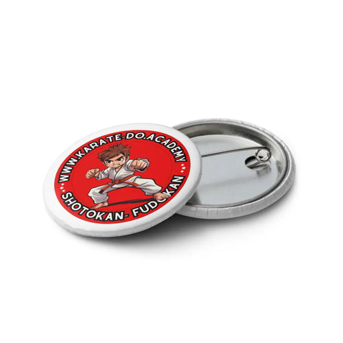 Set of pin buttons Karate-Do.Academy