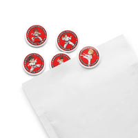 Set of pin buttons Karate-Do.Academy BABEL.FASHION power by FashionBrandsTop.com