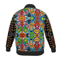 Superhero-Inspired Tracksuit Jacket Contrado