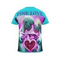 T-SHIRT PINK LOVE BABEL Co-babel-fashion