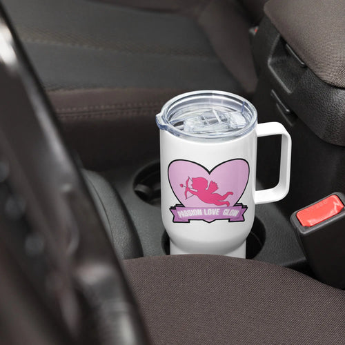 Travel mug with a handle for HER