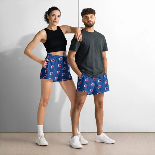 Unisex Athletic Shorts LOVE TEAM