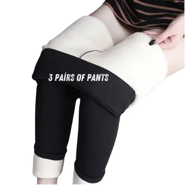 Woman Pants Winter Leggings Warm BABEL.FASHION