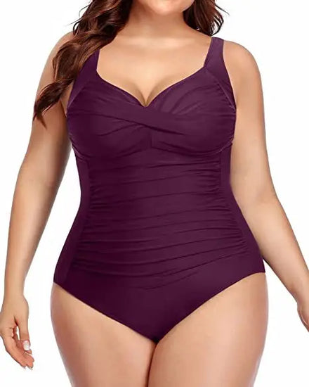 Women's Plus Size One-piece Swimsuit Babel.Fashion