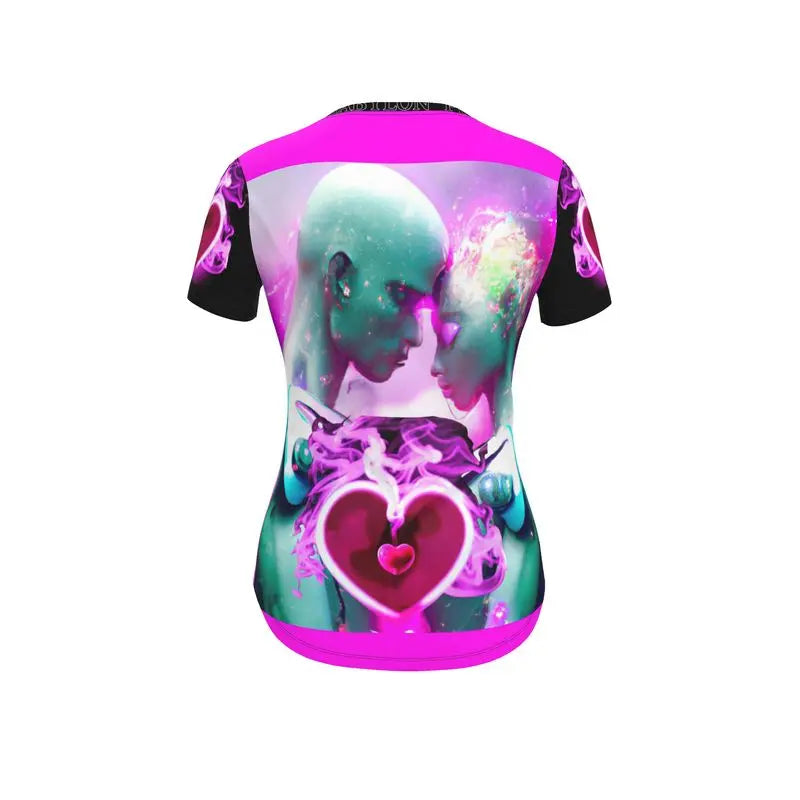 Babylon T-shirt Valentine - Womens T-Shirt- Contrado Babylon.Fashion