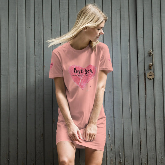 Babylon Valentines cotton t-shirt dress - Babylon.Fashion Babylon.Fashion