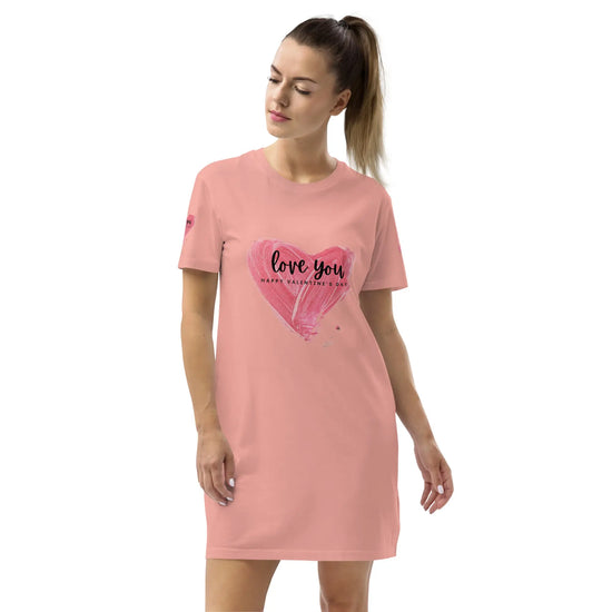 Babylon Valentines cotton t-shirt dress - Babylon.Fashion Babylon.Fashion