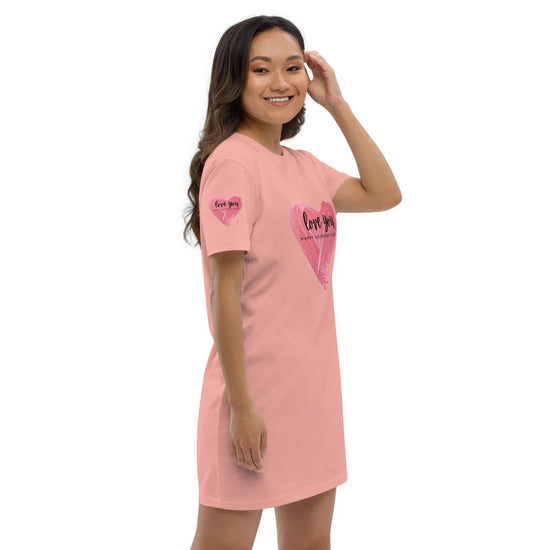 Babylon Valentines cotton t-shirt dress - Babylon.Fashion Babylon.Fashion