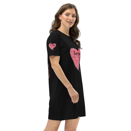 Babylon Valentines cotton t-shirt dress - Babylon.Fashion Babylon.Fashion