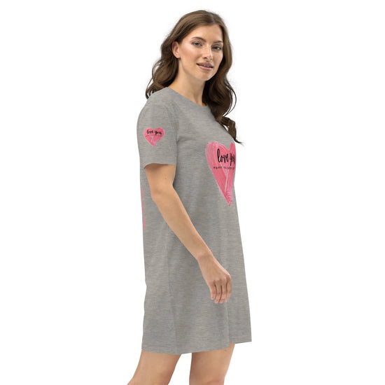 Babylon Valentines cotton t-shirt dress - Babylon.Fashion Babylon.Fashion