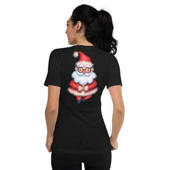 CHRISTMAS Unisex Short Sleeve V-Neck T-Shirt - Babylon.Fashion Babylon.Fashion