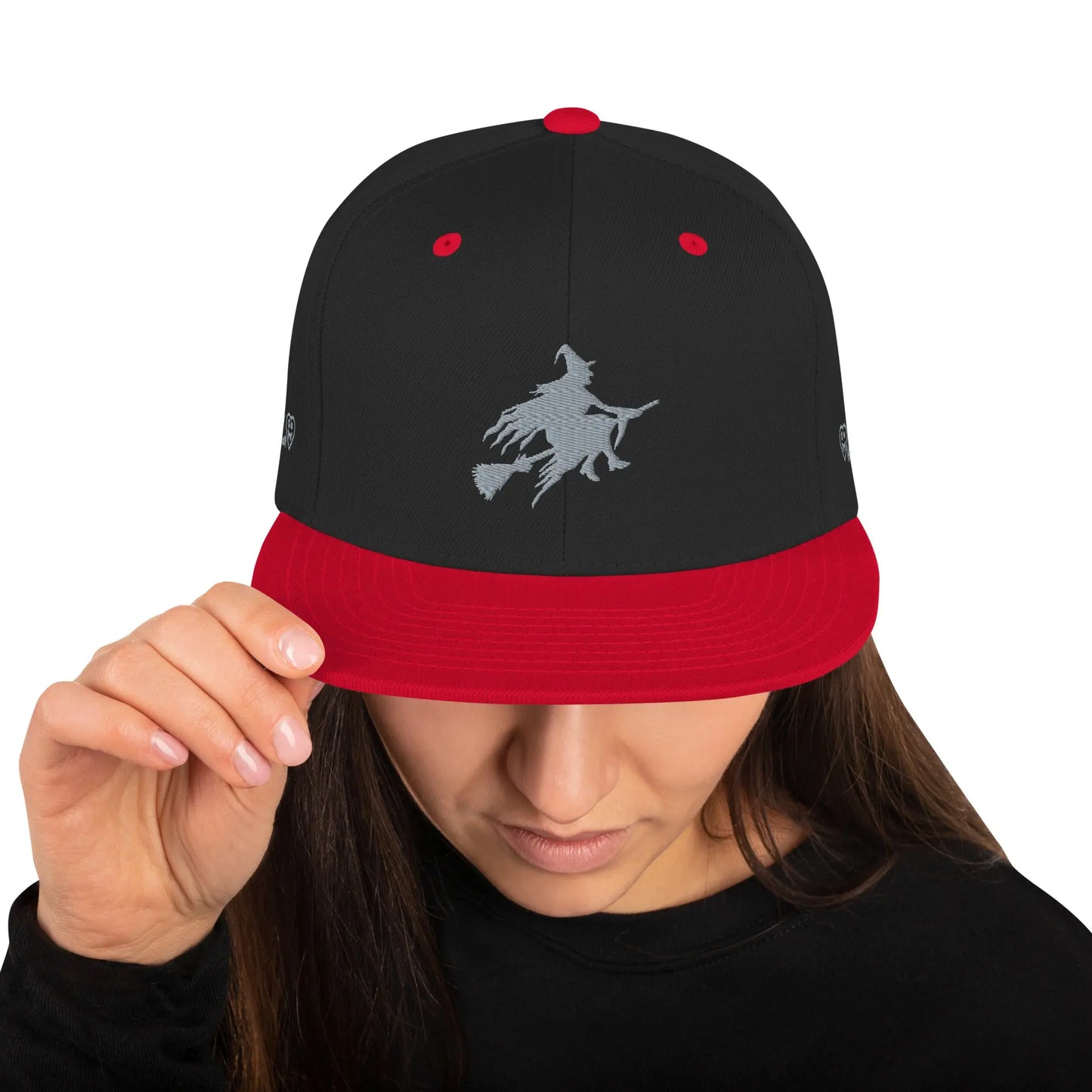 Halooween Snapback Hat - Black/ Red - Babylon.Fashion Babylon.Fashion