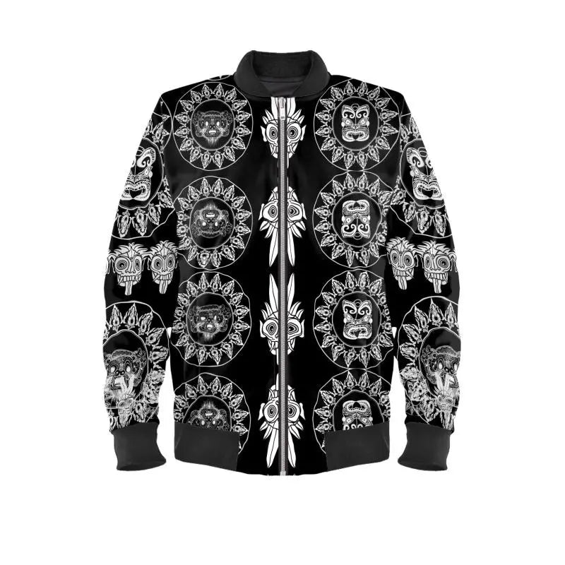 Mens Bomber Jacket TRIBAL BABYLON - Mens Bomber Jacket- 2XS / Waterproof Outer / Quilted Inner - Contrado Babylon.Fashion