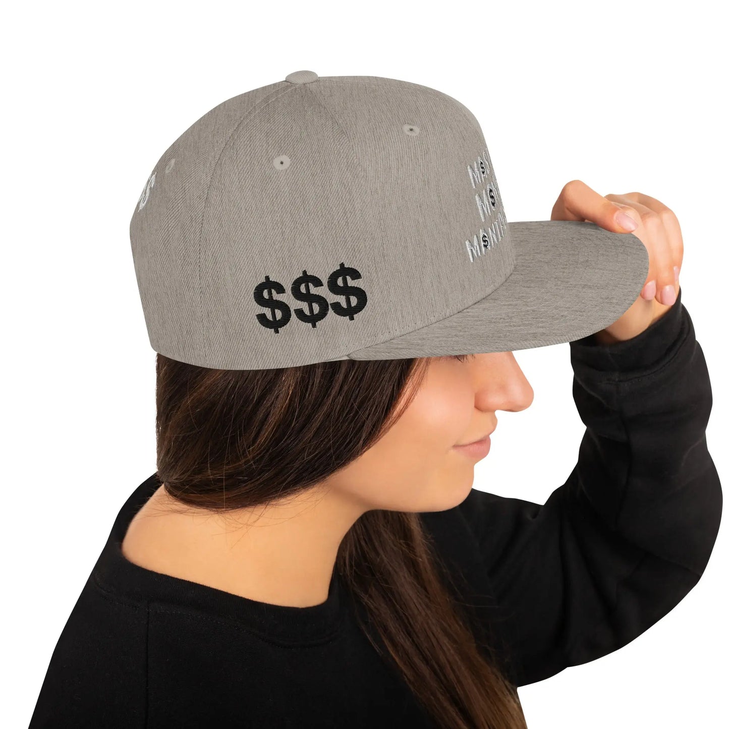 Snapback Hat MONEY - Babylon.Fashion Babylon.Fashion