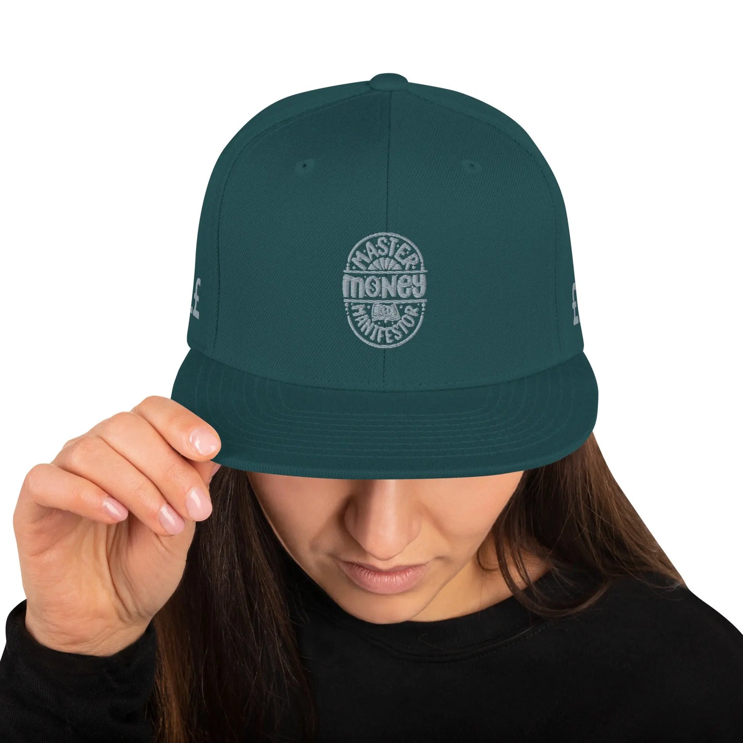 Snapback Hat MONEY - Spruce - Babylon.Fashion Babylon.Fashion