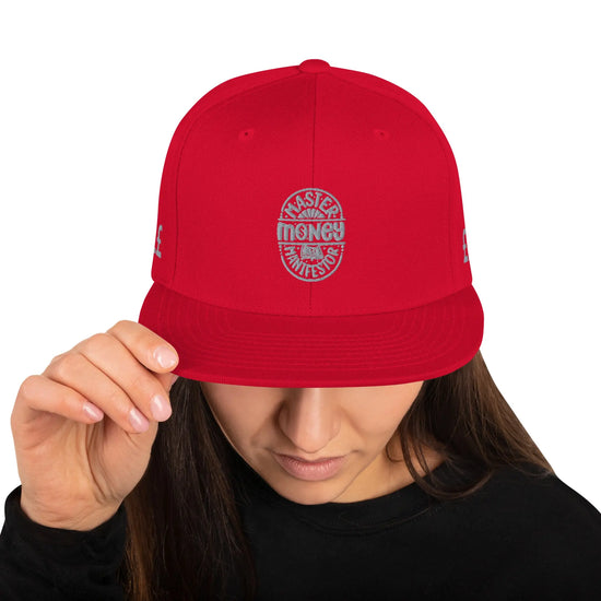 Snapback Hat MONEY - Red - Babylon.Fashion Babylon.Fashion