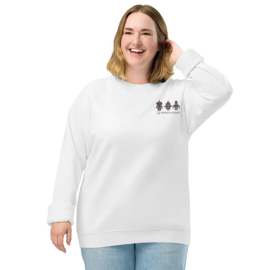 Sweatshirt I'M NOT A ROBOT - Babylon.Fashion Babylon.Fashion