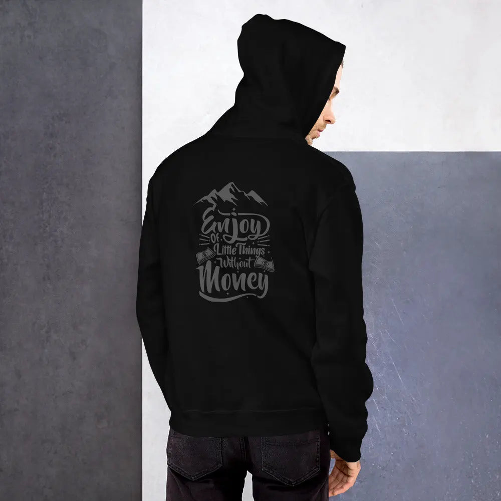 Unisex Hoodie Money - Black / S - Babylon.Fashion Babylon.Fashion