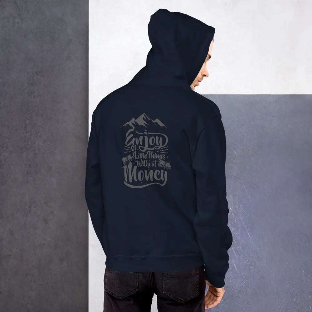 Unisex Hoodie Money - Navy / S - Babylon.Fashion Babylon.Fashion