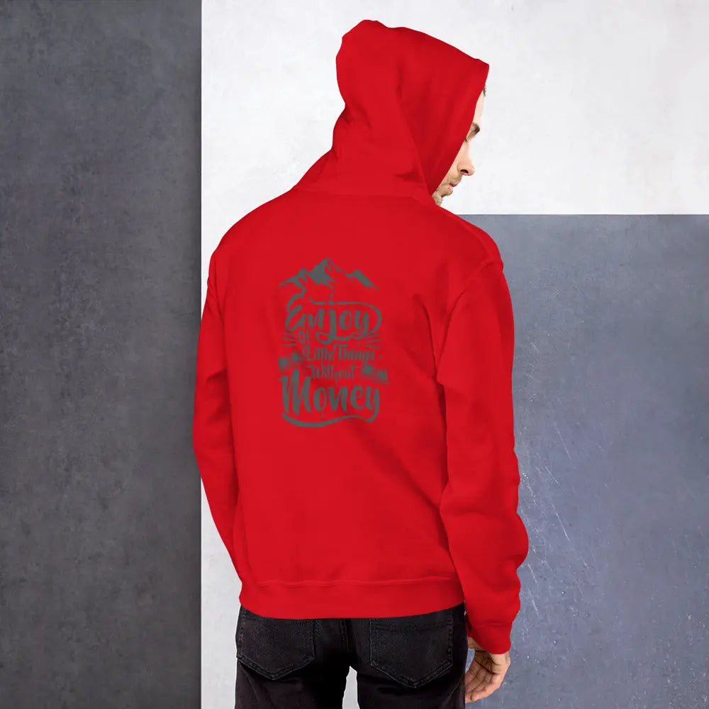 Unisex Hoodie Money - Red / S - Babylon.Fashion Babylon.Fashion