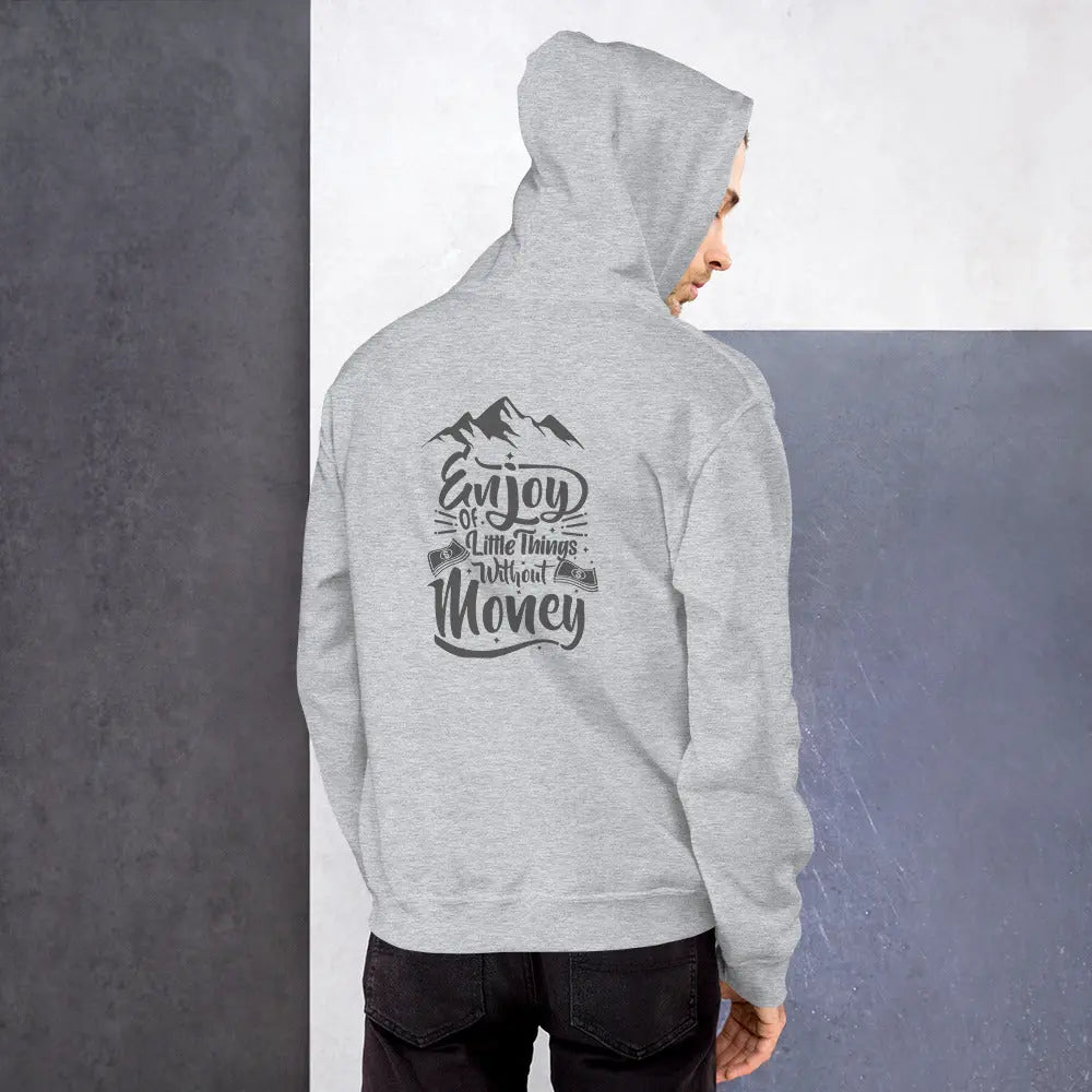 Unisex Hoodie Money - Sport Grey / S - Babylon.Fashion Babylon.Fashion