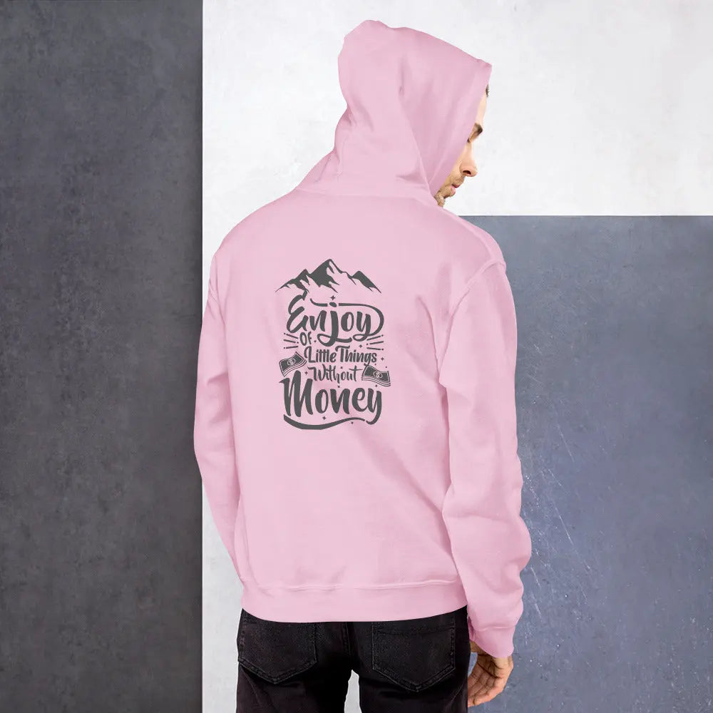 Unisex Hoodie Money - Light Pink / S - Babylon.Fashion Babylon.Fashion