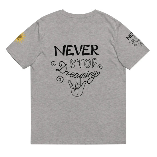 Unisex organic cotton t-shirt LOVE ME - Babylon.Fashion Babylon.Fashion